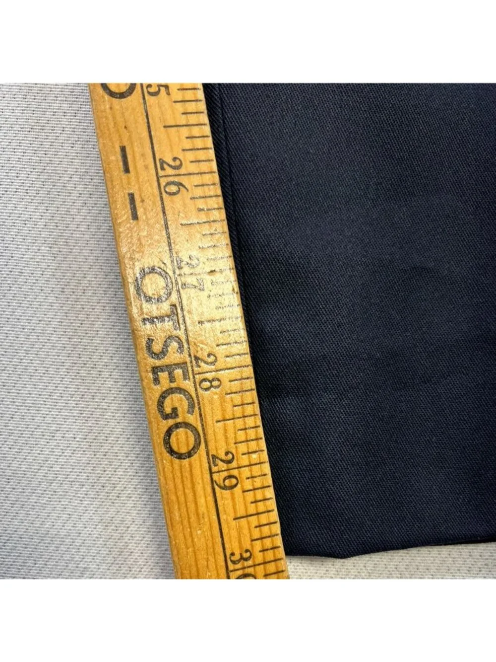 NWT Horace Womens Flat Front Straight Trouser Uniform Dress Pants Size 14 Black